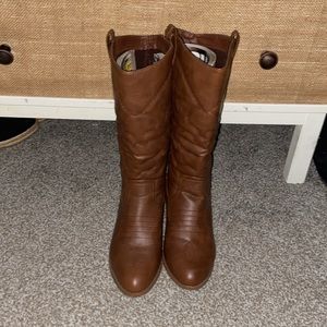 Forever 21 Brown Western Cowboy Boots